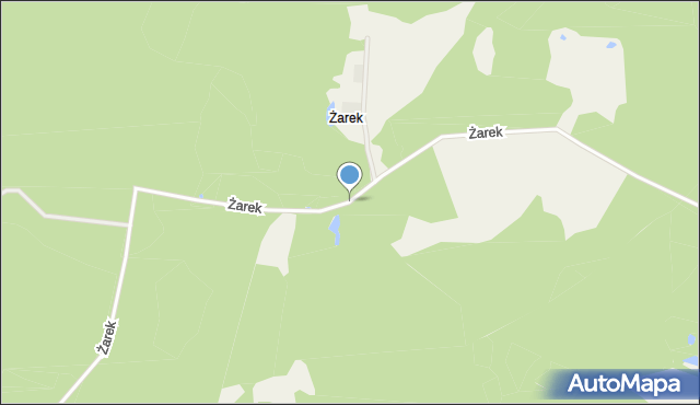 Żarek, Żarek, mapa Żarek