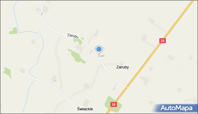 Zaruby, Zaruby, mapa Zaruby
