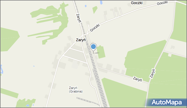 Zaryń, Zaryń, mapa Zaryń