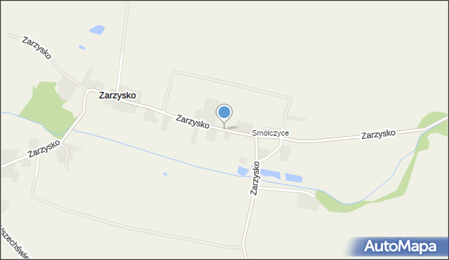 Zarzysko, Zarzysko, mapa Zarzysko