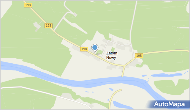 Zatom Nowy, Zatom Nowy, mapa Zatom Nowy