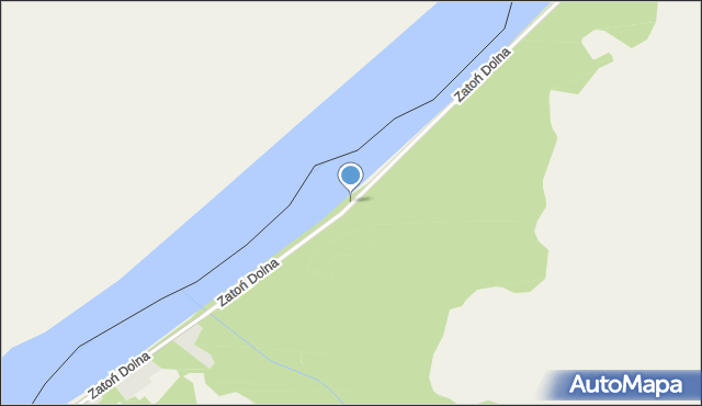 Zatoń Dolna, Zatoń Dolna, mapa Zatoń Dolna