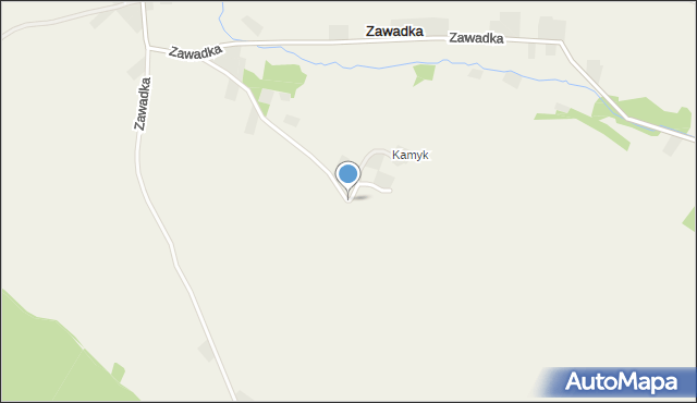 Zawadka gmina Gołcza, Zawadka, mapa Zawadka gmina Gołcza