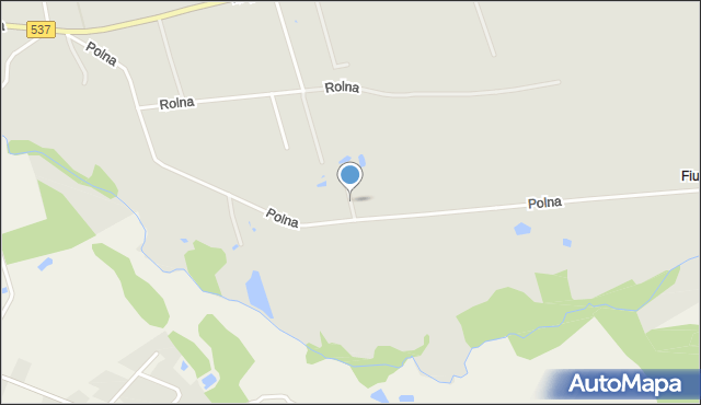 Lubawa, Zbożowa, mapa Lubawa