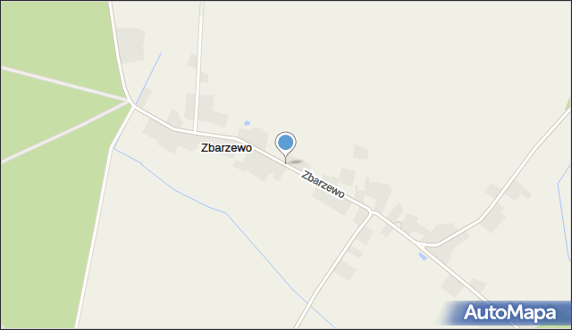 Zbarzewo, Zbarzewo, mapa Zbarzewo