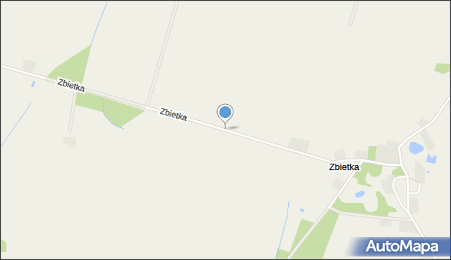 Zbietka, Zbietka, mapa Zbietka