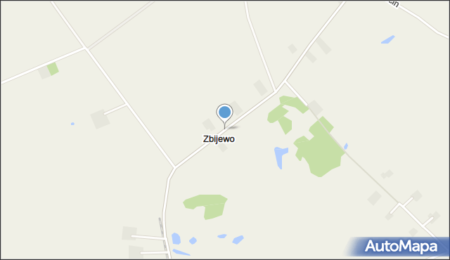 Zbijewo, Zbijewo, mapa Zbijewo