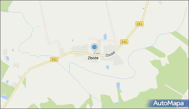 Zboże, Zboże, mapa Zboże