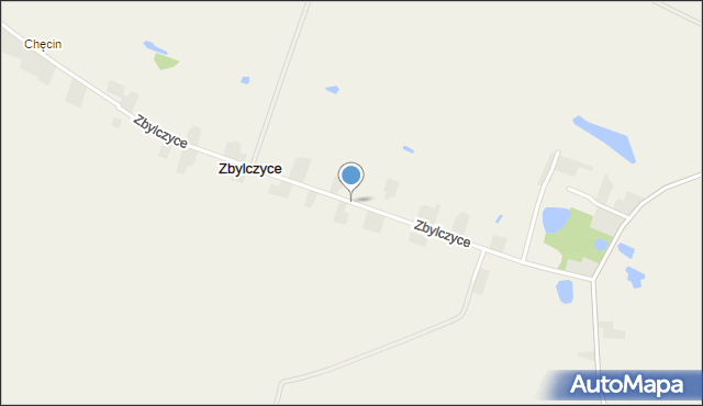 Zbylczyce, Zbylczyce, mapa Zbylczyce