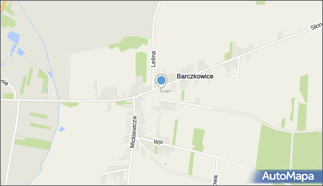 Barczkowice, Zdzitowieckiego Stanisława, bp., mapa Barczkowice