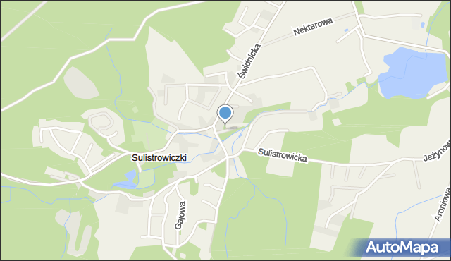 Sulistrowiczki, Zdrojowa, mapa Sulistrowiczki