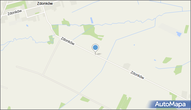 Zdonków, Zdonków, mapa Zdonków