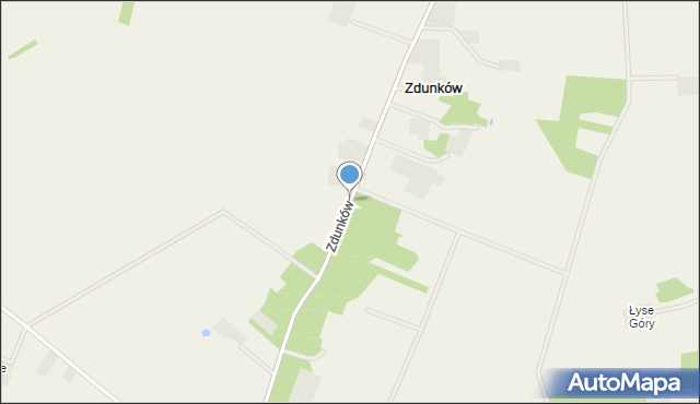 Zdunków, Zdunków, mapa Zdunków