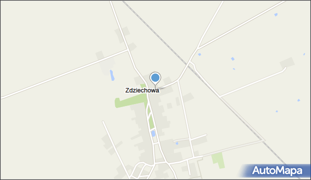 Zdziechowa, Zdziechowa, mapa Zdziechowa