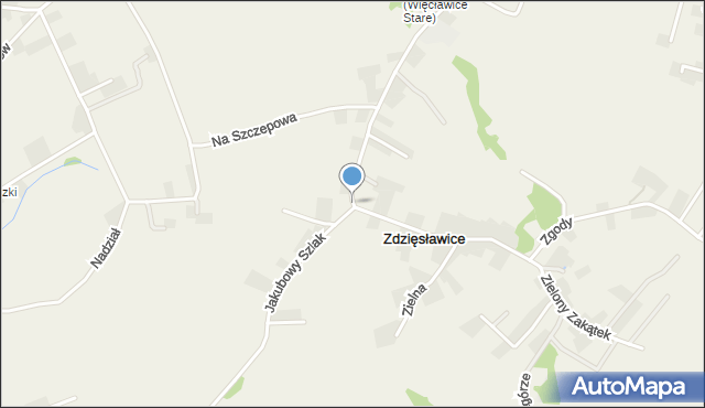 Zdzięsławice, Zdzięsławice, mapa Zdzięsławice