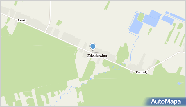 Zdzisławice gmina Dzwola, Zdzisławice, mapa Zdzisławice gmina Dzwola