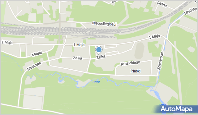 Bukowno powiat olkuski, Zelka Bolesława, ks., mapa Bukowno powiat olkuski