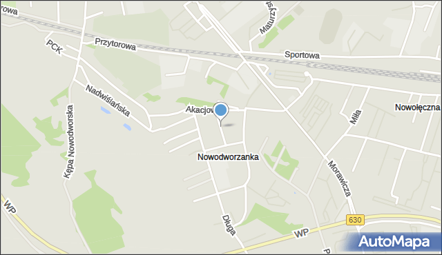 Nowy Dwór Mazowiecki, Żeromskiego Stefana, mapa Nowy Dwór Mazowiecki