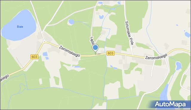 Sztumskie Pole, Żeromskiego Stefana, mapa Sztumskie Pole