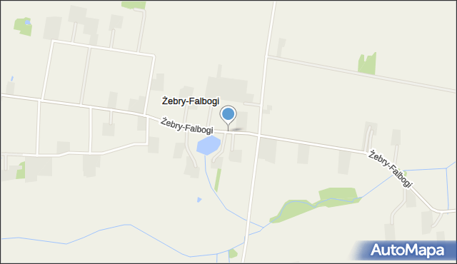 Żebry-Falbogi, Żebry-Falbogi, mapa Żebry-Falbogi