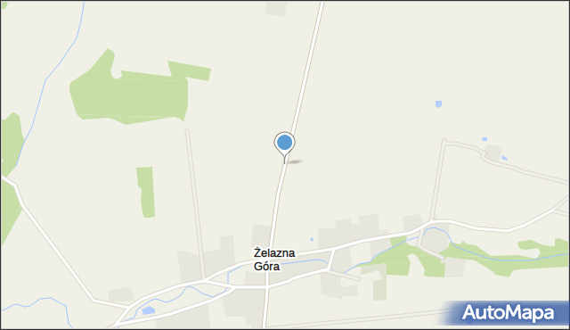 Żelazna Góra, Żelazna Góra, mapa Żelazna Góra