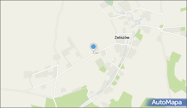 Żeliszów, Żeliszów, mapa Żeliszów