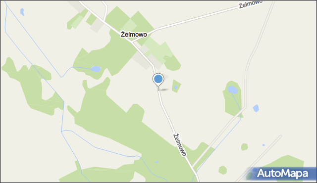 Żelmowo, Żelmowo, mapa Żelmowo