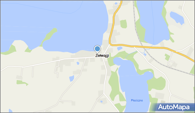 Zełwągi, Zełwągi, mapa Zełwągi