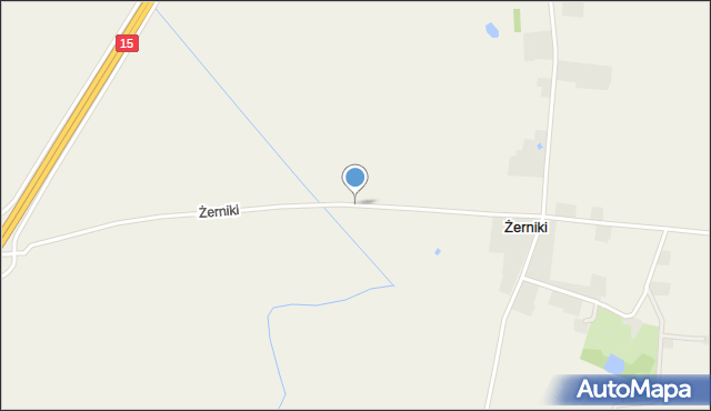 Żerniki gmina Kruszwica, Żerniki, mapa Żerniki gmina Kruszwica