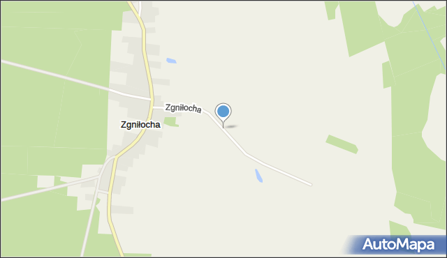 Zgniłocha, Zgniłocha, mapa Zgniłocha