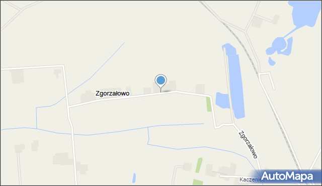 Zgorzałowo, Zgorzałowo, mapa Zgorzałowo