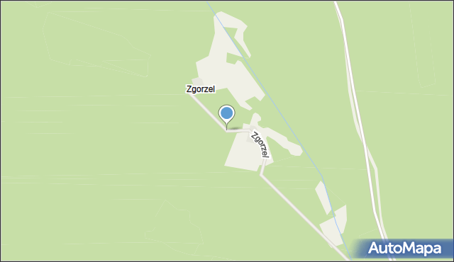 Zgorzel, Zgorzel, mapa Zgorzel
