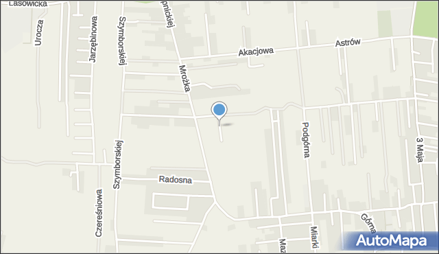 Świerklaniec, Zielona, mapa Świerklaniec