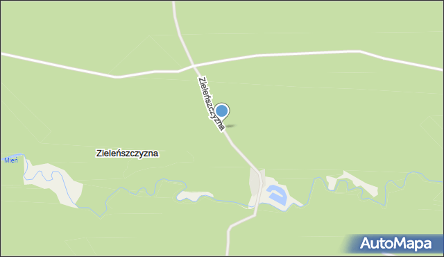 Zieleńszczyzna, Zieleńszczyzna, mapa Zieleńszczyzna