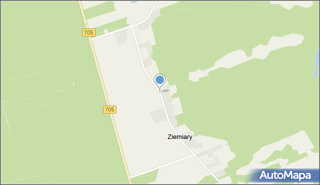 Ziemiary, Ziemiary, mapa Ziemiary