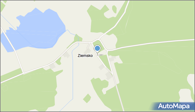 Ziemsko, Ziemsko, mapa Ziemsko