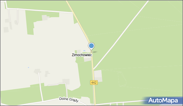 Zimochowiec, Zimochowiec, mapa Zimochowiec