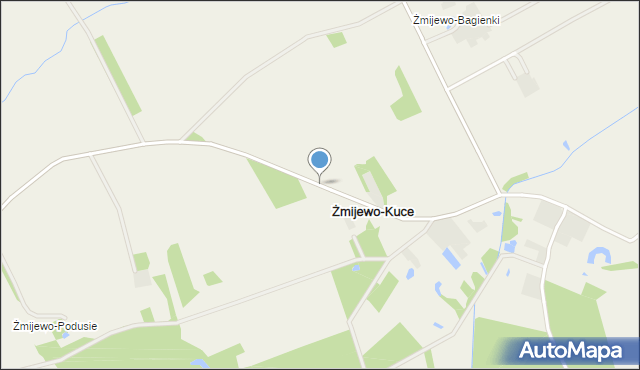 Żmijewo-Kuce, Żmijewo-Kuce, mapa Żmijewo-Kuce