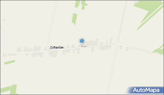 Zofianów, Zofianów, mapa Zofianów