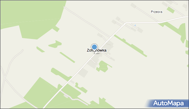 Zofianówka, Zofianówka, mapa Zofianówka