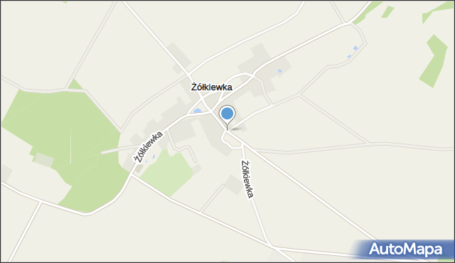 Żółkiewka, Żółkiewka, mapa Żółkiewka