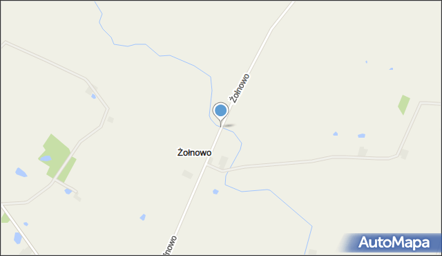 Żołnowo, Żołnowo, mapa Żołnowo