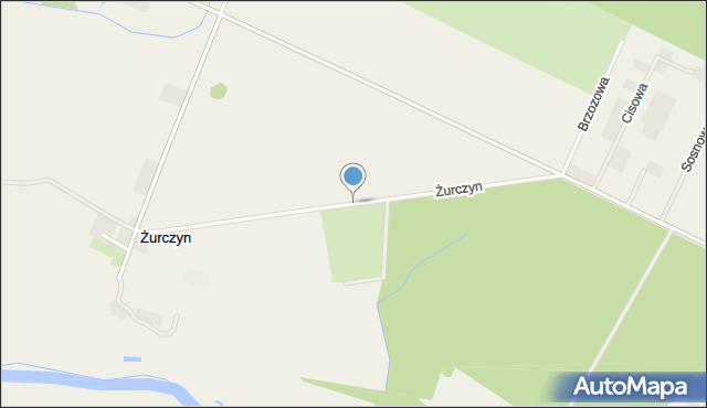 Żurczyn, Żurczyn, mapa Żurczyn