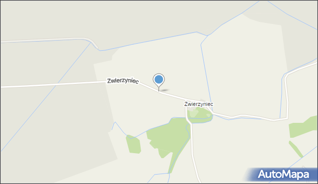 Wierzbno gmina Otmuchów, Zwierzyniec, mapa Wierzbno gmina Otmuchów