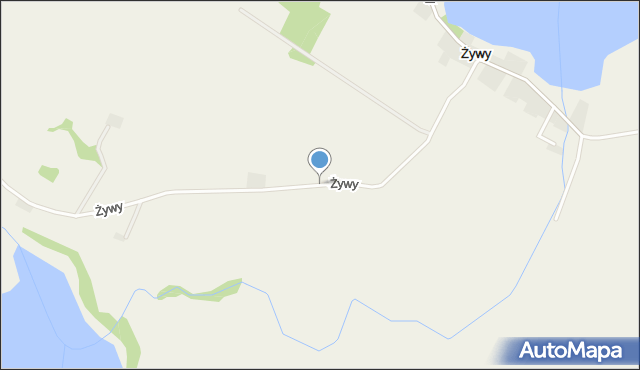 Żywy, Żywy, mapa Żywy