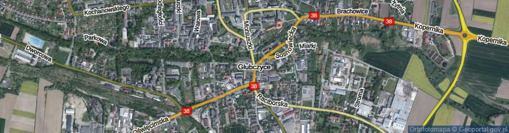 Zdjęcie satelitarne ul.