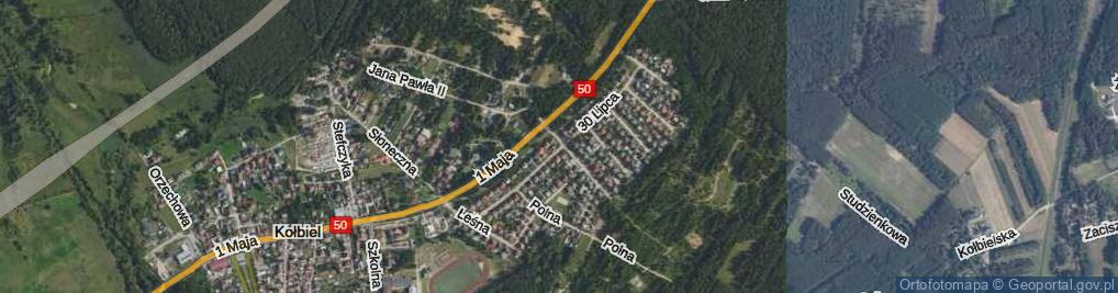 Zdjęcie satelitarne 30 Lipca ul.