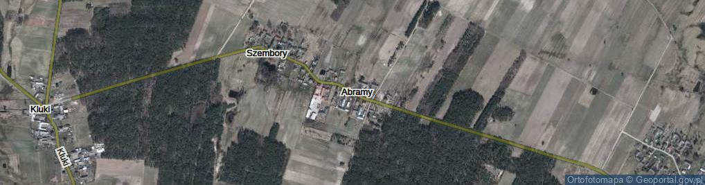 Zdjęcie satelitarne Abramy ul.