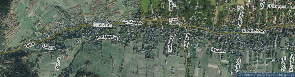 Zdjęcie satelitarne Abramska ul.