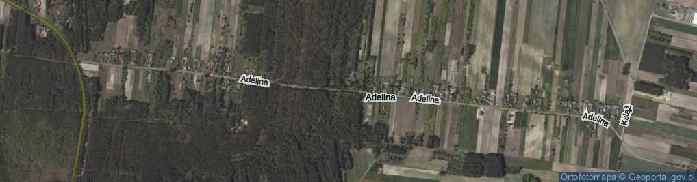 Zdjęcie satelitarne Adelina ul.
